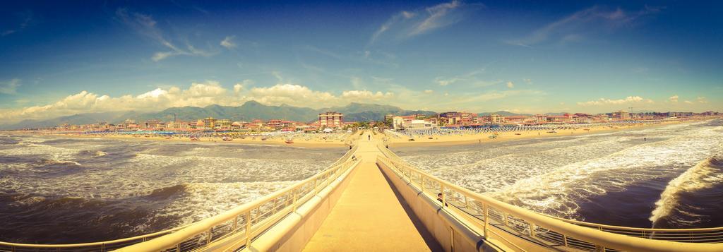 Alba Sul Mare Hotel Lido di Camaiore Eksteriør billede